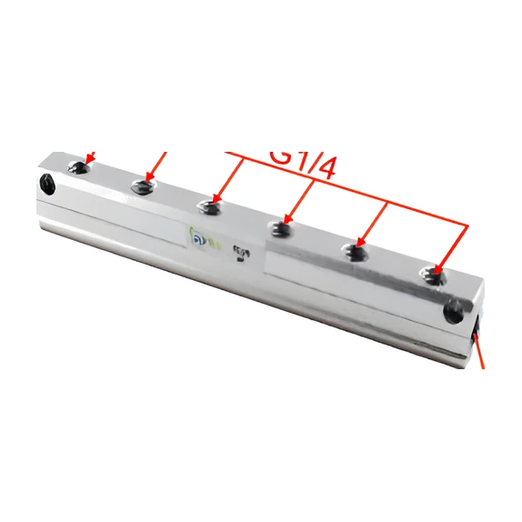 700M 2F 3/8"GİRİŞLİ 1/4"ÇIKIŞLI 2 Lİ BLOK DAĞITICI