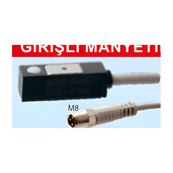 M8-03P-R1XZ-30CM SOKET GİRİŞLİ MANYETİK SENSÖR (ERKEK)